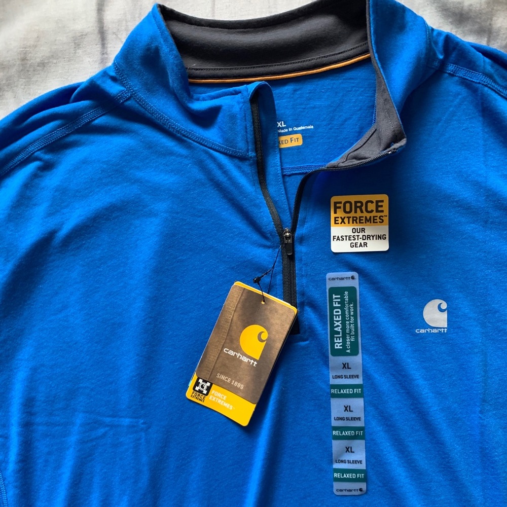 Carhartt Men’s 1/4 zip pullover